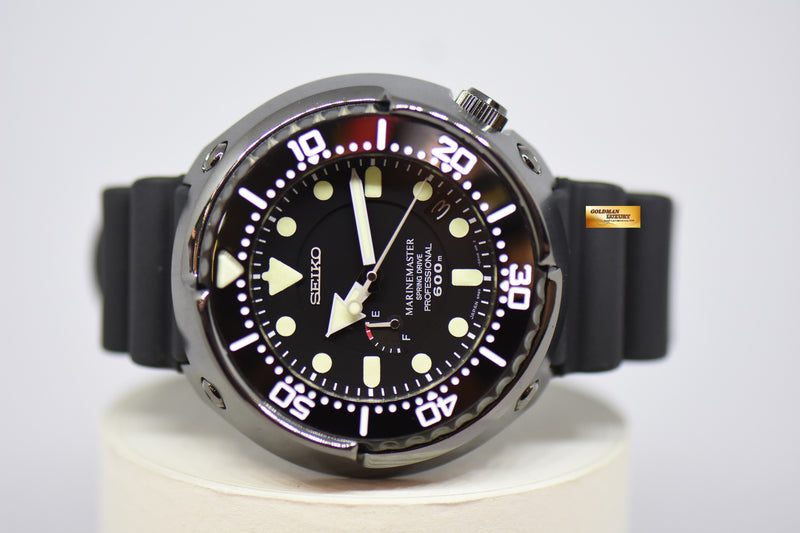 SOLD] SEIKO PROSPEX MARINEMASTER 600m SPRING DRIVE 49mm BRIGHT TITANI –  Goldman Luxury