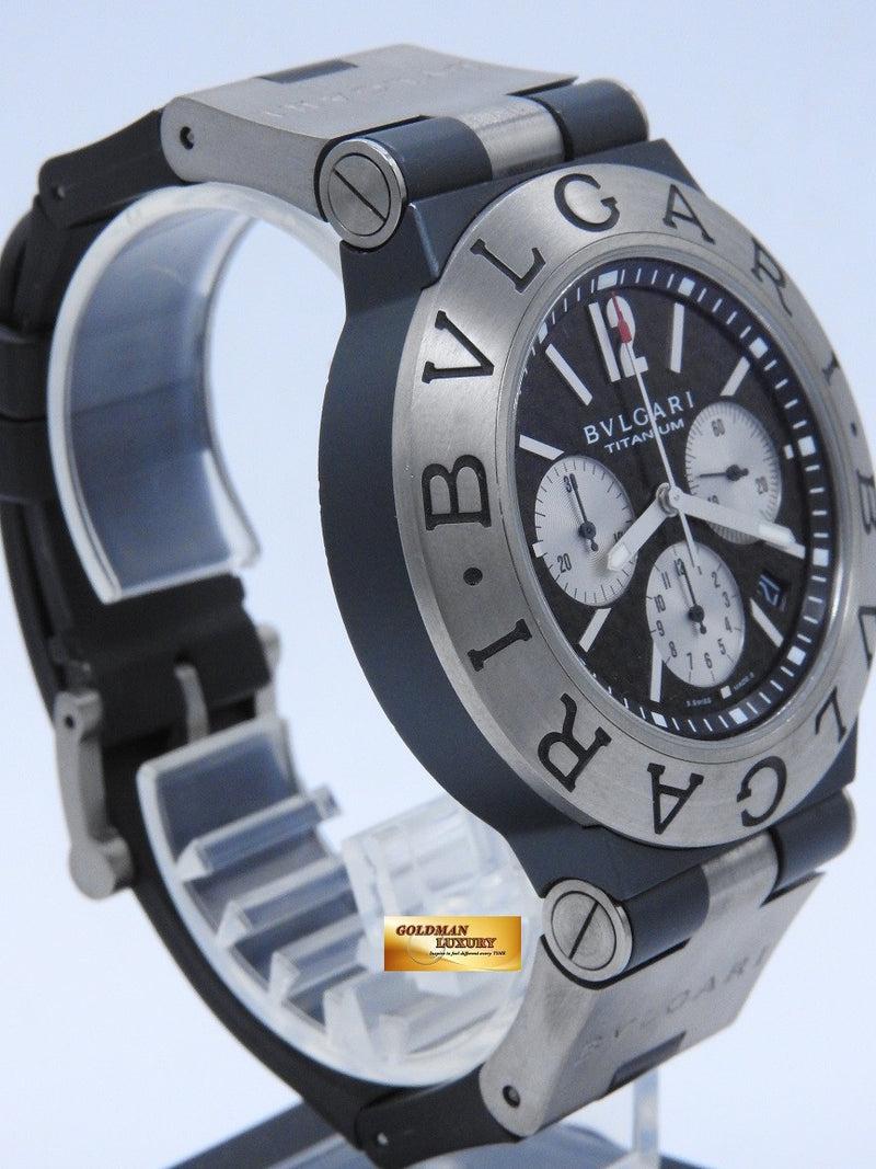 bvlgari diagono titanium chronograph