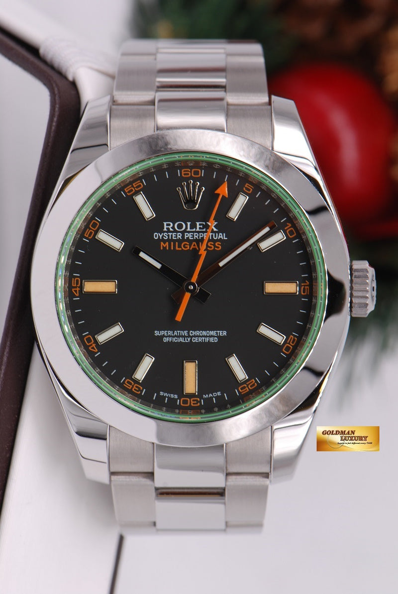 milgauss green sapphire