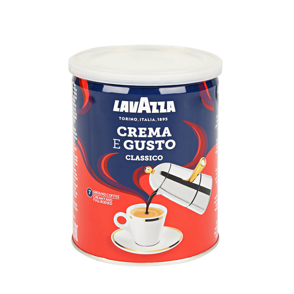 Café Lavazza Crema e Gusto Lata 250grs Molido - Nos gusta el café