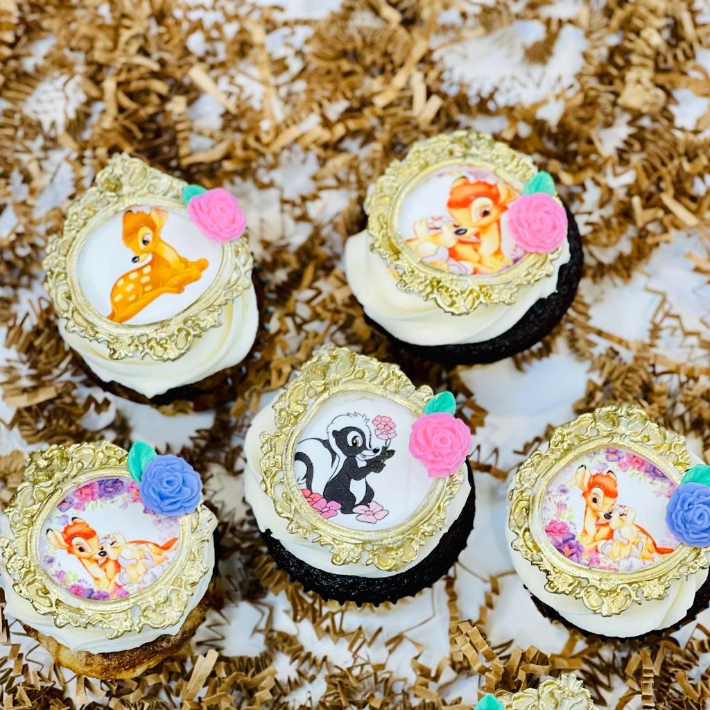 Bambi Theme Cupcakes Cocostreatla