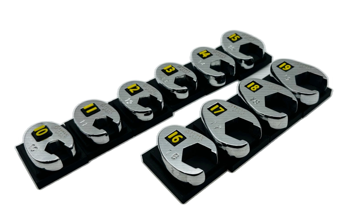 Crows foot Toolganzier numbered metric