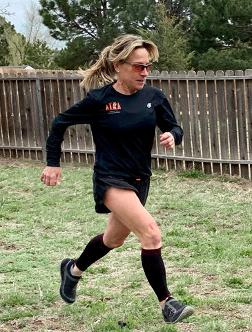 Nancy Hobbs running