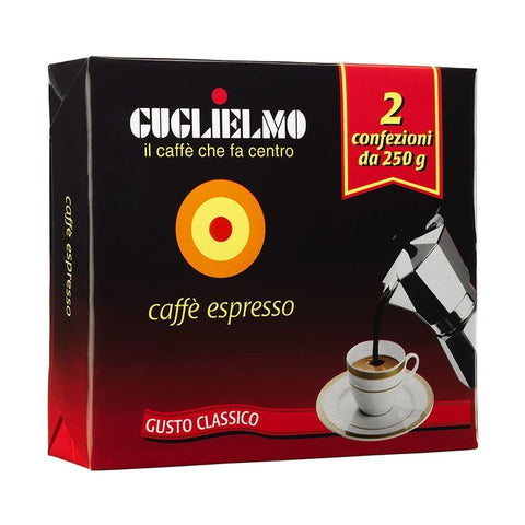 Guglielmo coffee grounded cassico blend