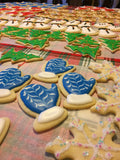 Hand decorated sugar cookies