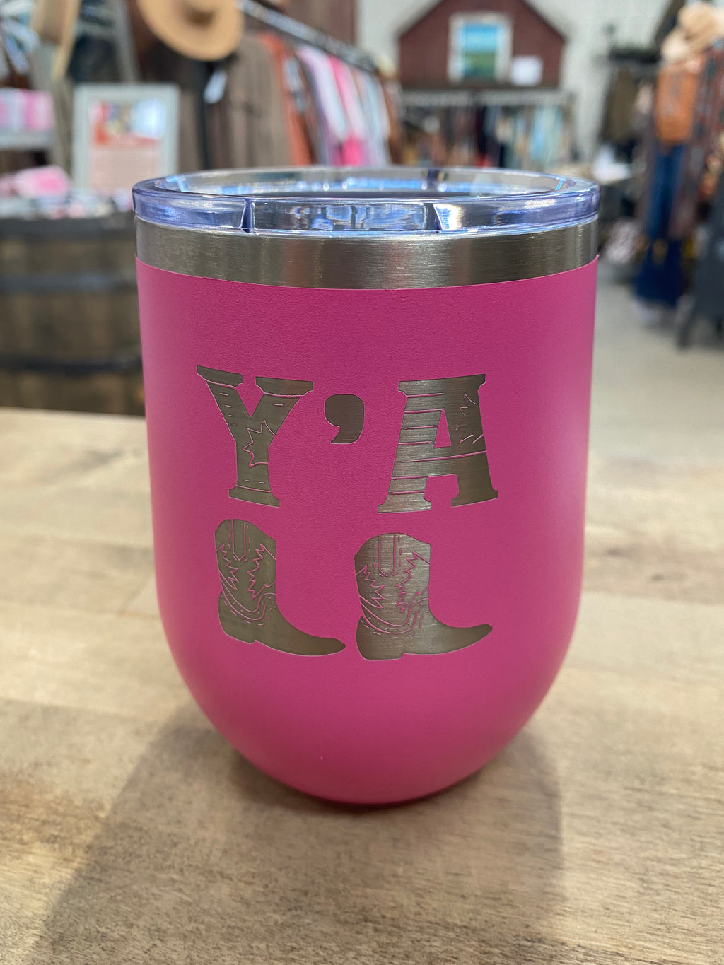 BHB Exclusive: 40 Oz Pink Checkered Tumbler