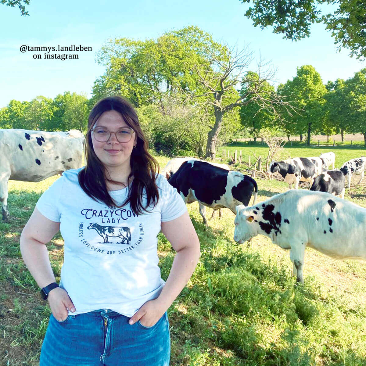 Shirt Kuh Kuhliebe Bäuerin