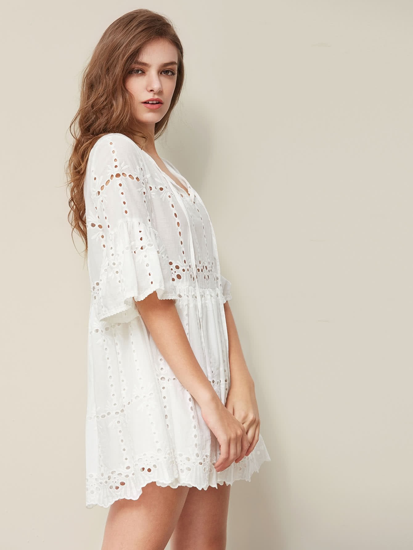 Broderie Anglaise Top - Boho Buys