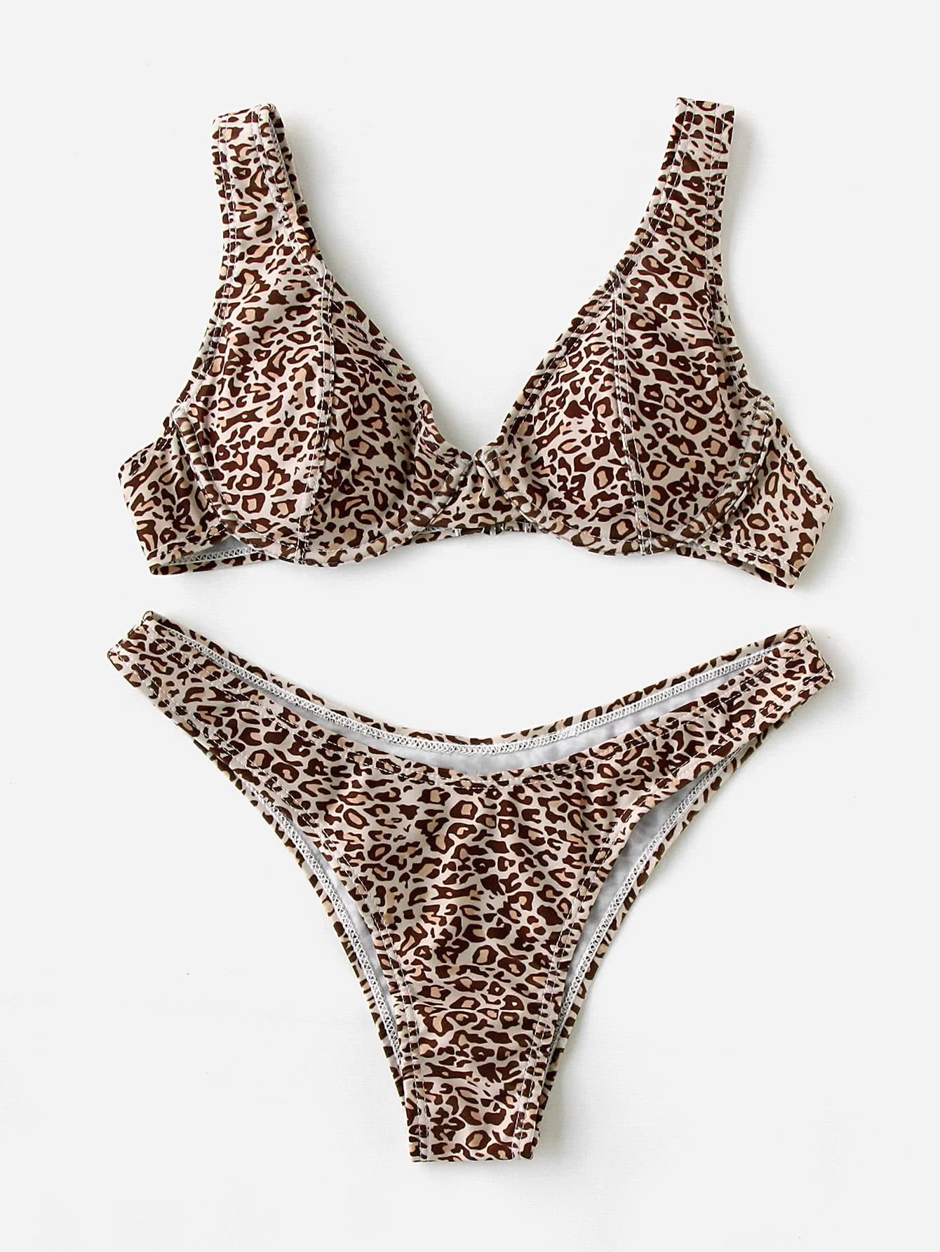 Leopard Print Bikini Boho Buys