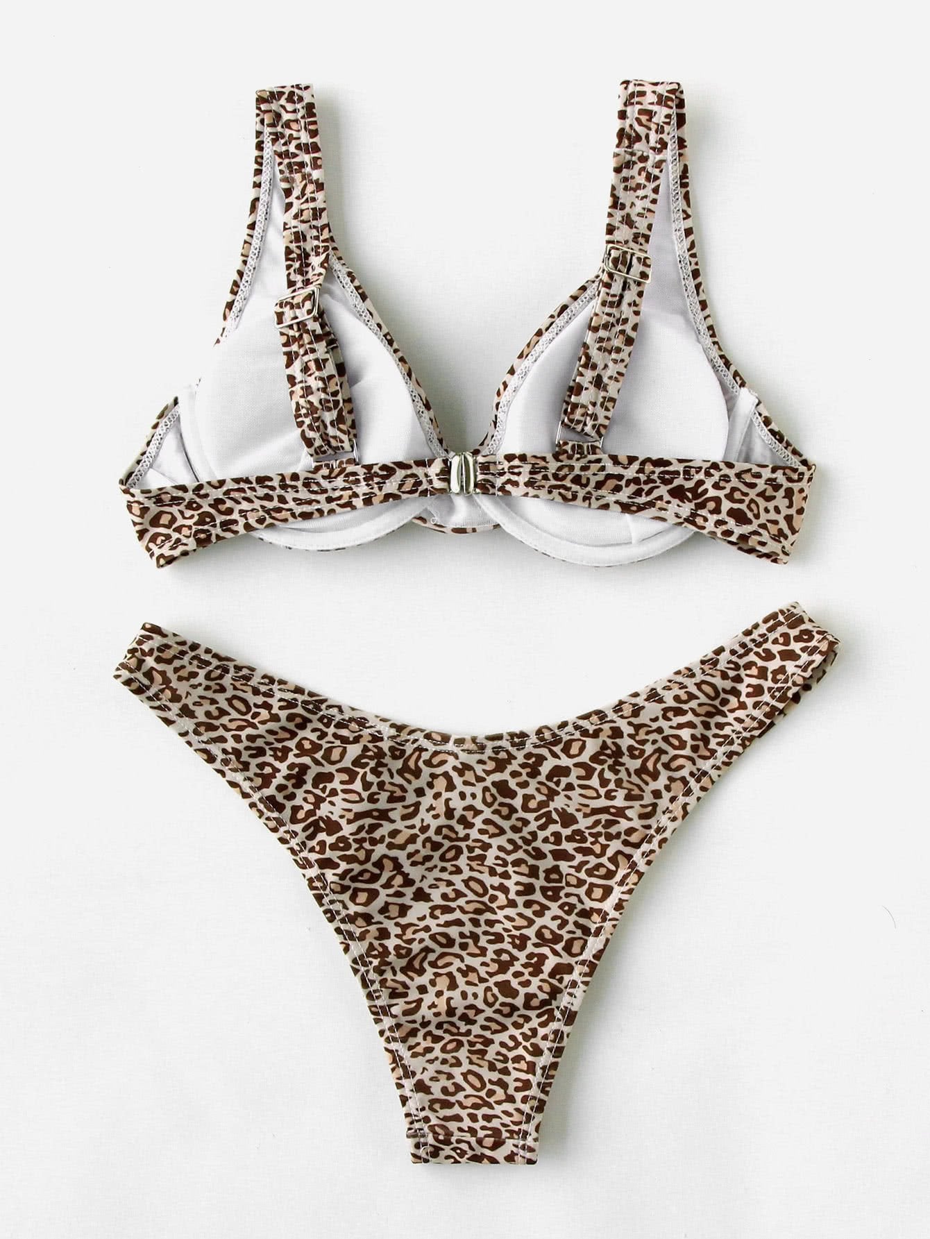 Leopard Print Bikini 0252