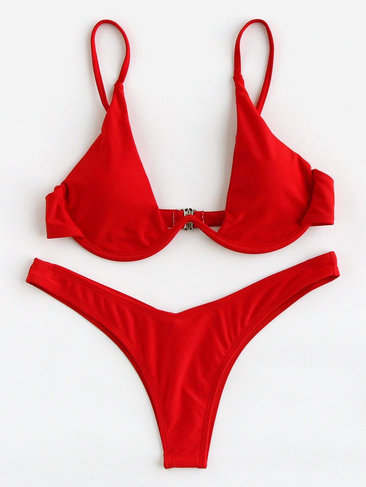 Red Underwire Bikini - Boho Buys