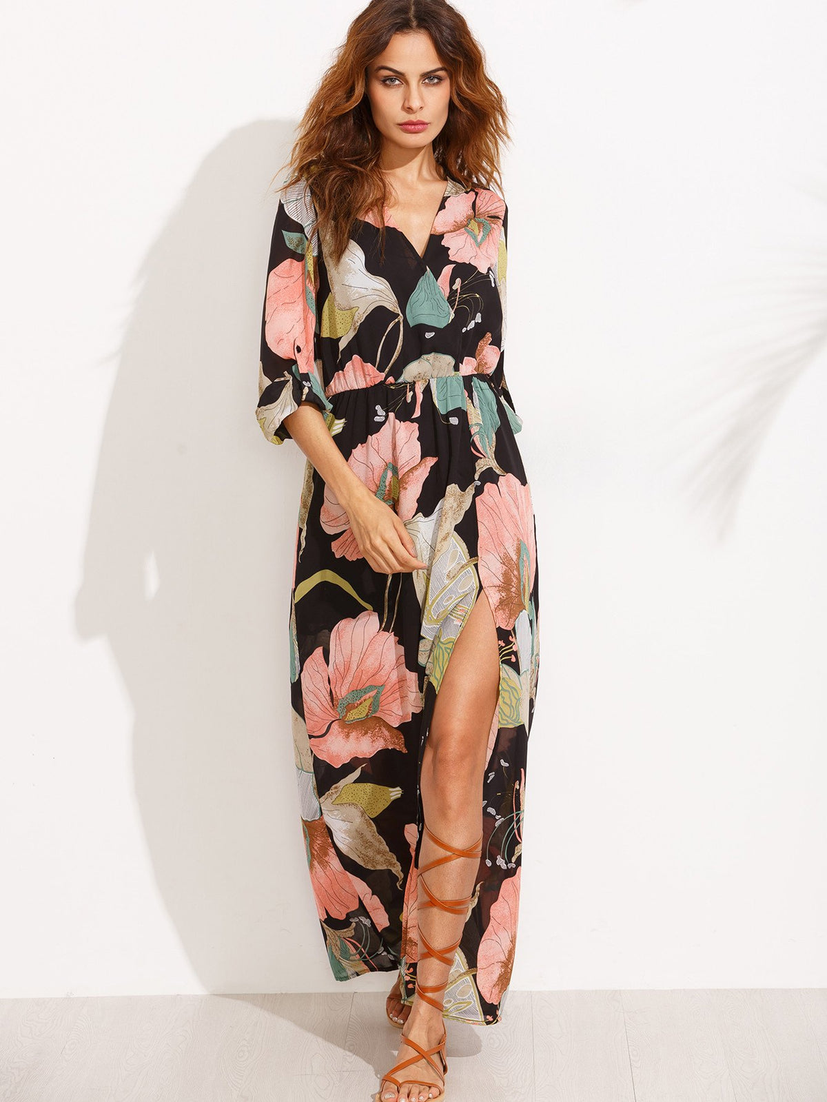 Floral Print Maxi Dress - Boho Buys