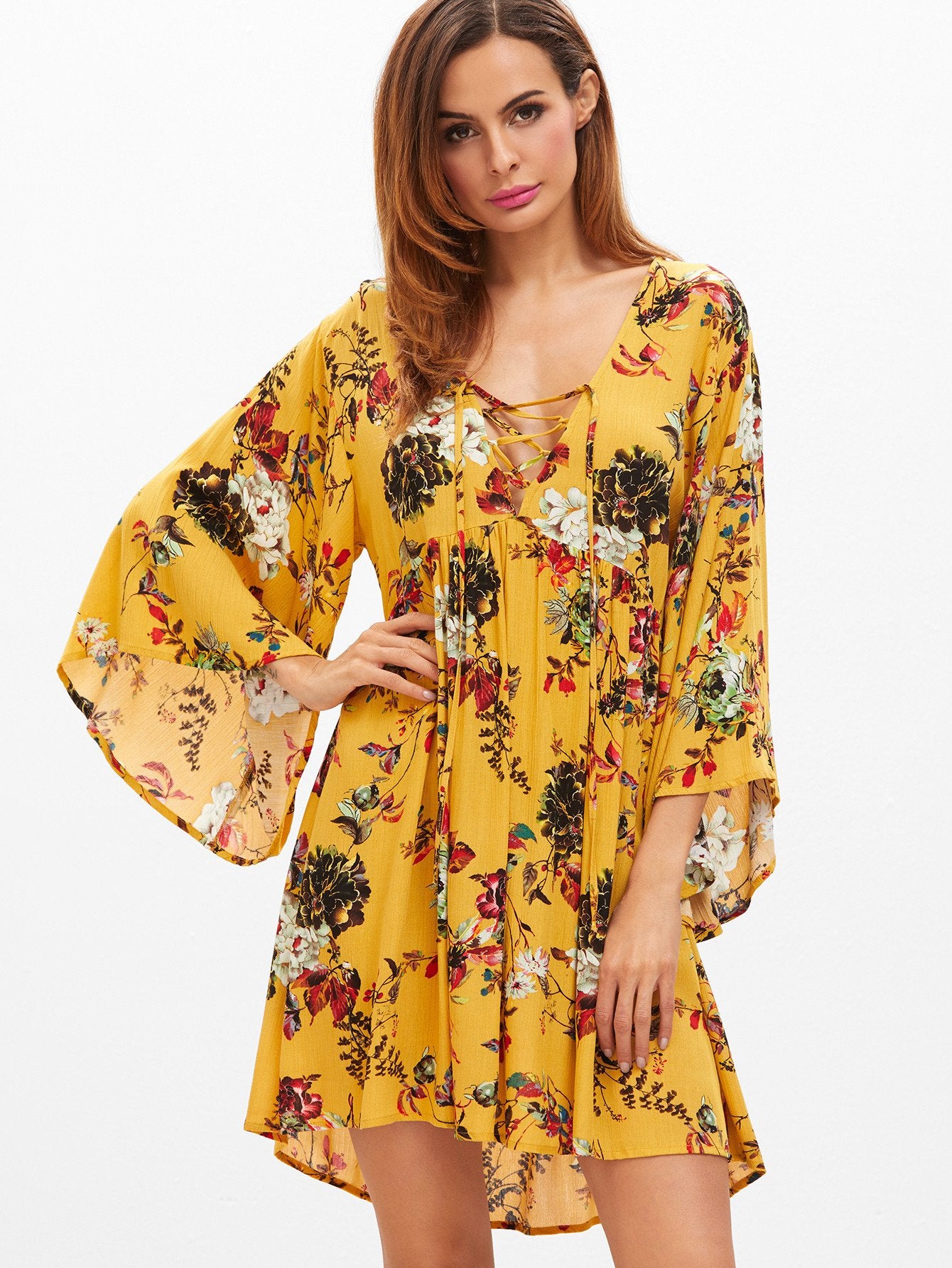 Yellow Summer Dress - Boho Buys