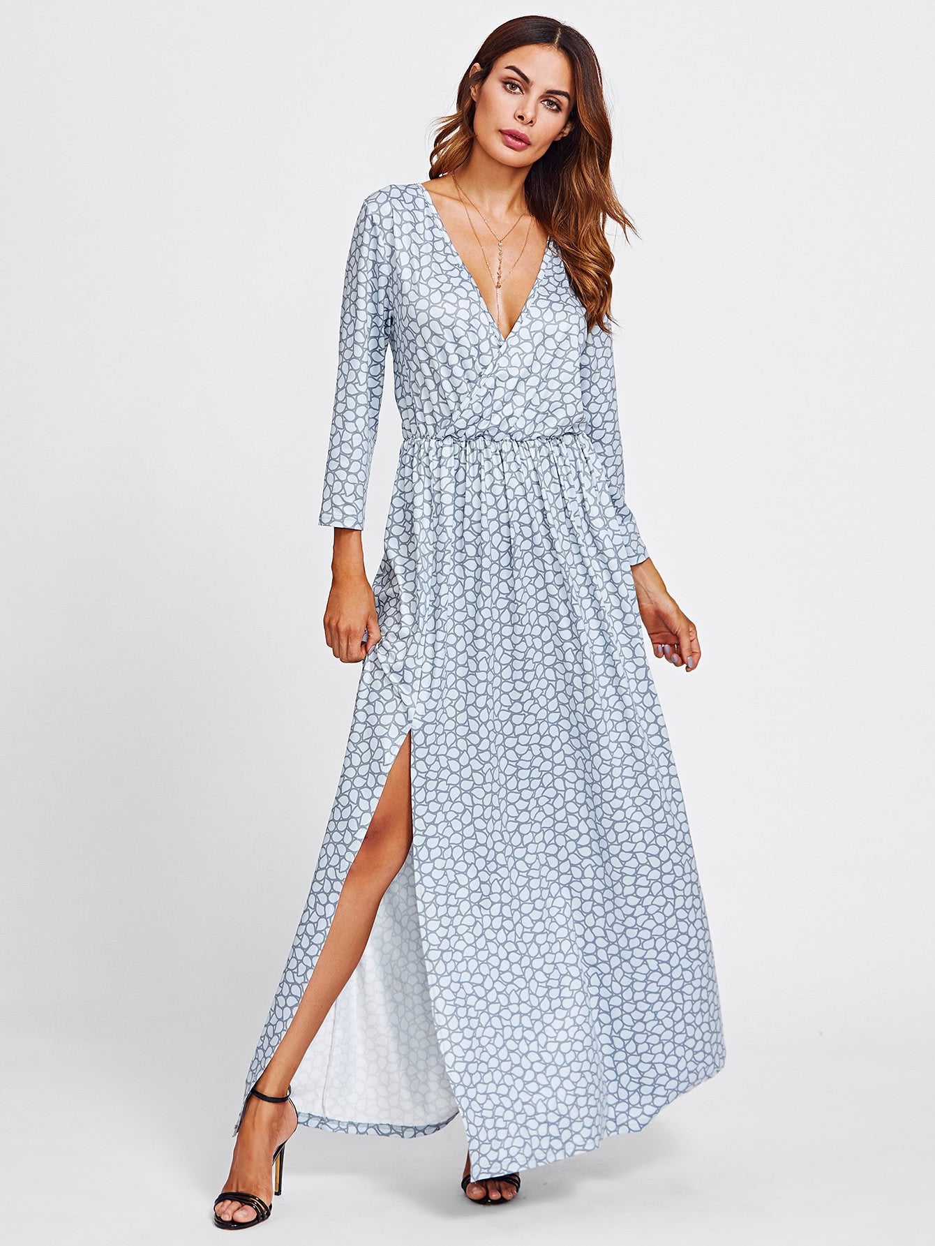 Leg Split Maxi Dress - Boho Buys