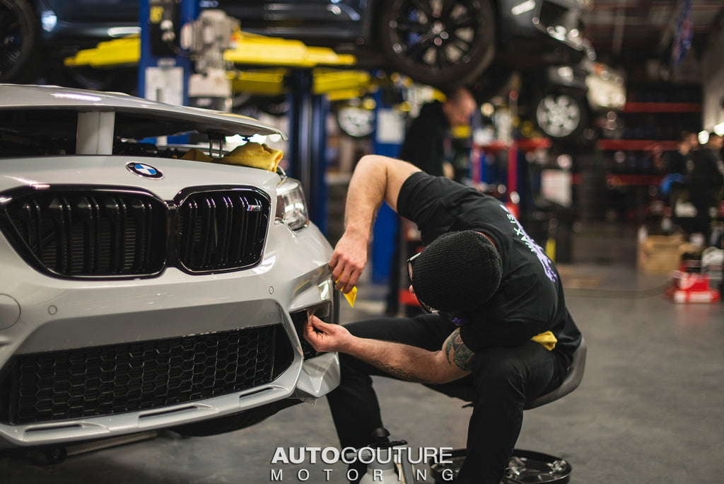 BMW M2 Competition getting full paint protection film and ceramic coating