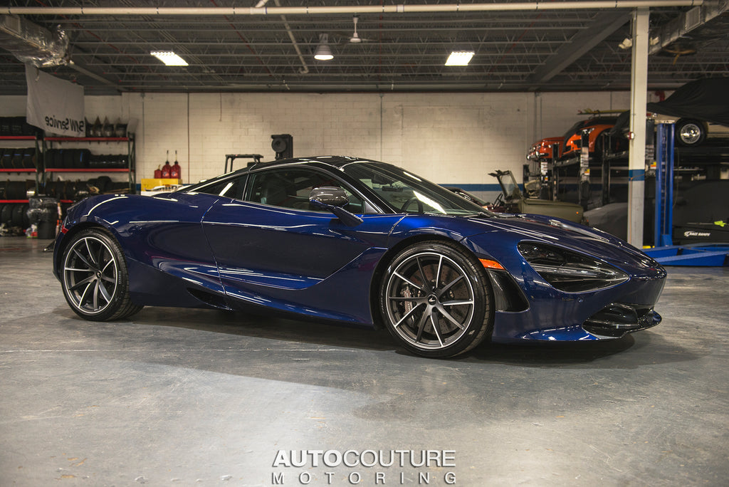 McLaren 720S paint correction full ppf and ceramic coating at our detail shop