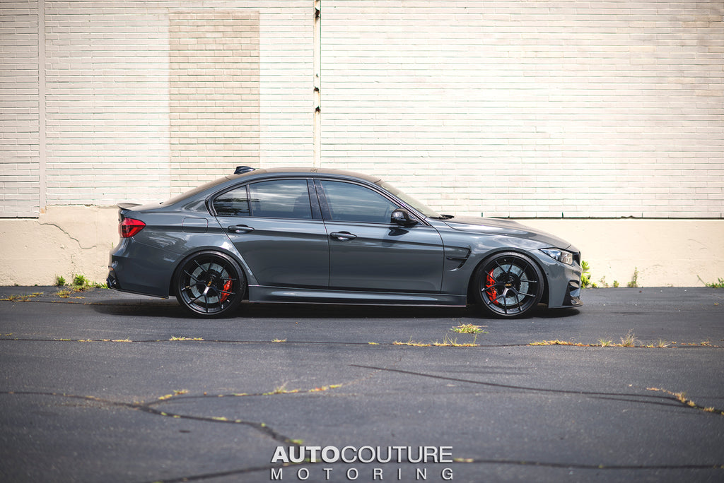 Individual BMW F80 M3 Grigio Telesto Grey BBS FI-R Wheels, Akrapovic Exhaust, Eventuri Intake