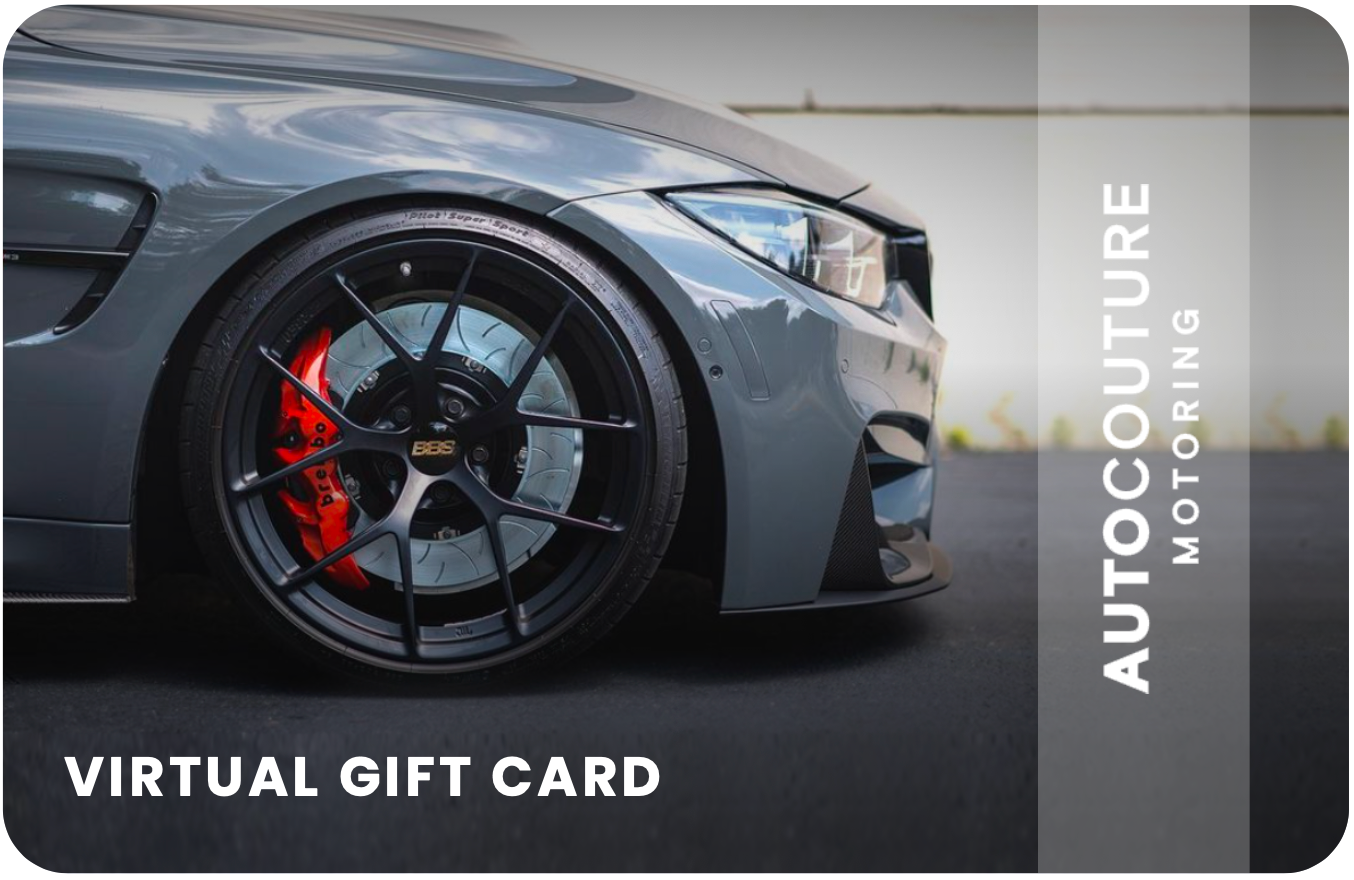 AUTOcouture Motoring Digital Gift Card - $50