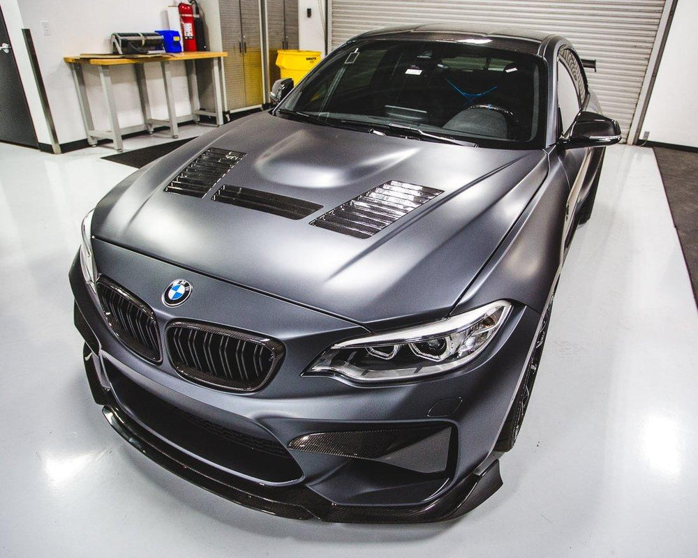 bmw m2 carbon fiber hood