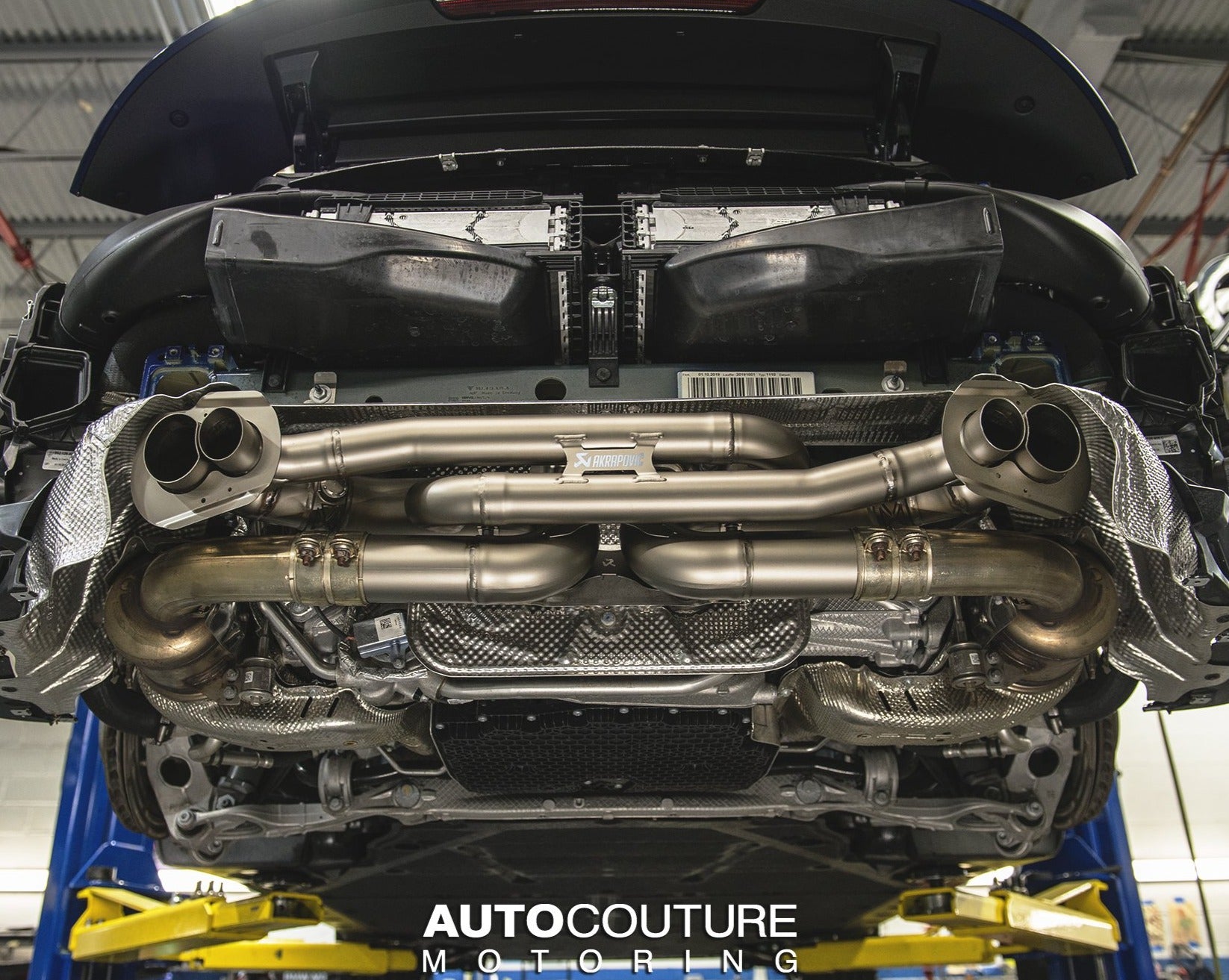 Akrapovic 2019+ Porsche 911 Carrera (992 w/Sport Exhaust) Slip-On Line (Titanium)