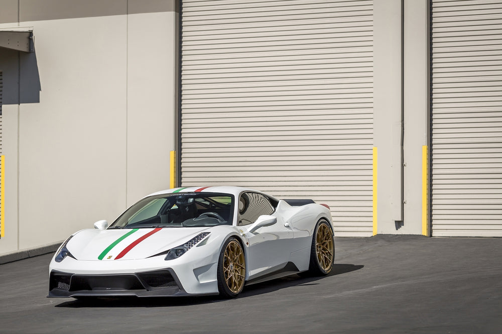 Vorsteiner Ferrari 458 Italia 458 Vx Aero Front Bumper W Front Spoile Autocouture Motoring 5365