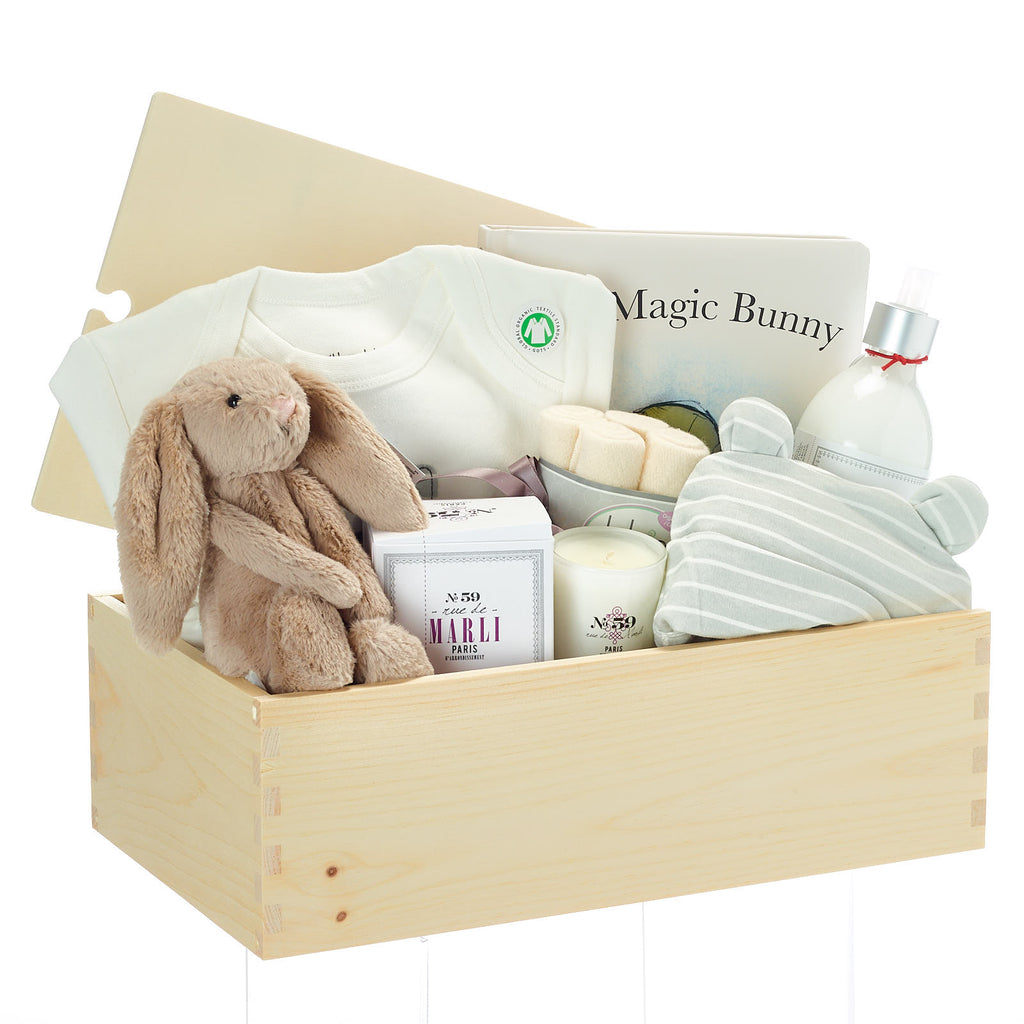 Give A Surprise Gift Basket To The Newborn and The New Mom
