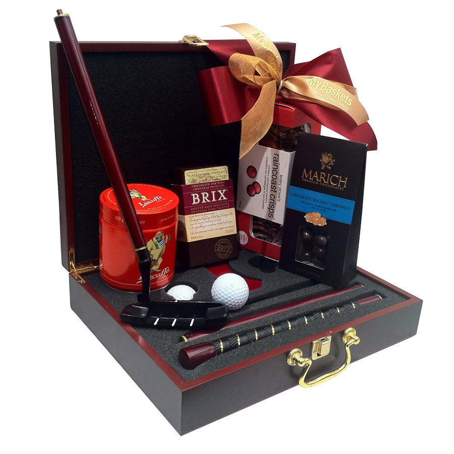 Executive Putter Golf Gift Basket MY BASKETS Toronto