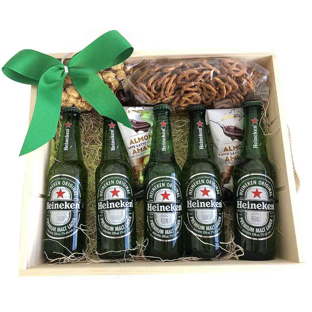 Heineken Beer Gift Basket MY BASKETS