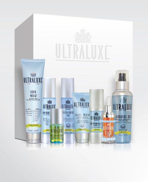 Caius Vernederen omvatten UltraLuxe Sensitive Skin Regimen Kit – Plus - Ultraluxe Skincare