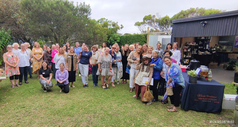 A group of women who attended International Womens Day event held on King Island 