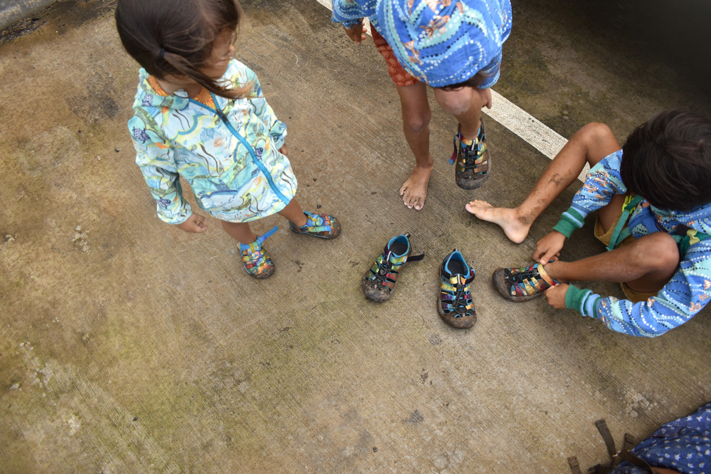 Children's sales keen sandals