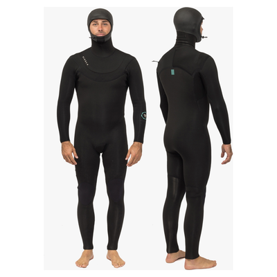Sisstr Women's 7 Seas 6/5 Hooded Wetsuit Chest Zip - Black Heather – Surf  the Greats
