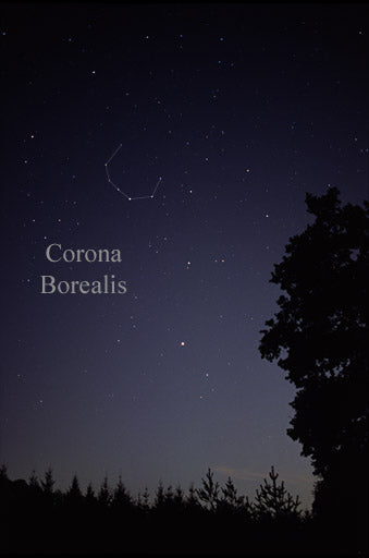 Sternbild die nördliche Krone Corona Borealis