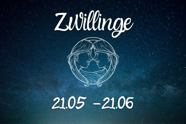 Sternzeichen Zwillinge Gemini