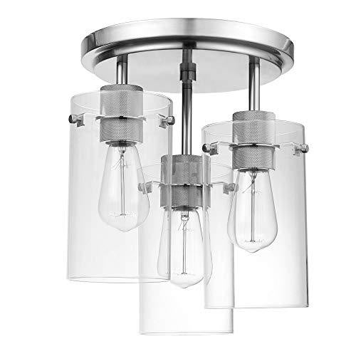 vivian 3 light semi flush mount