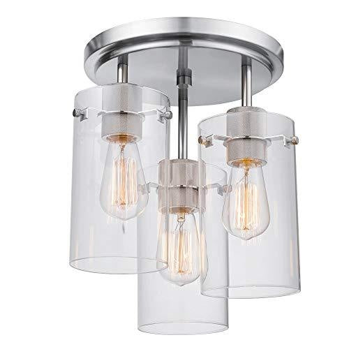 vivian 3 light semi flush mount