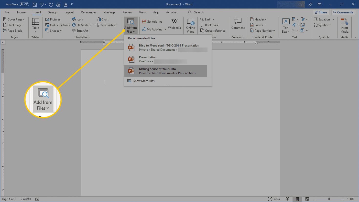 How to Insert Powerpoint Slides Into Word?