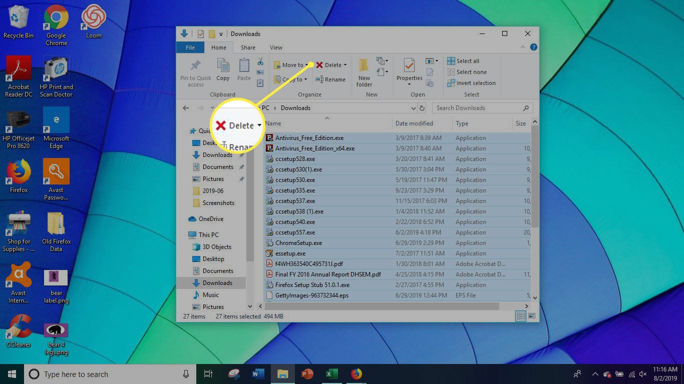 How to Delete Downloads on Windows 10?