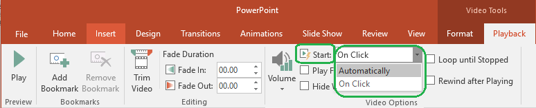 Where is Video Tools in Powerpoint?