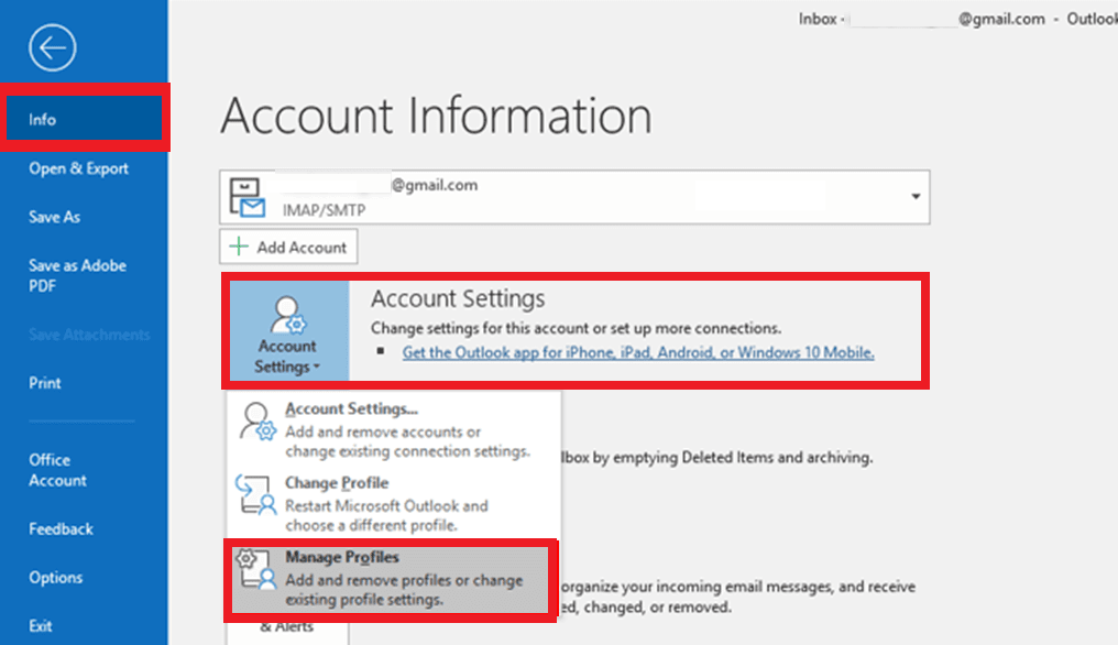 How to Change Password in Outlook App?