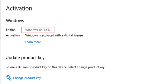 Windows 10 PRO N Professional N License - DIGITAL Instant product key