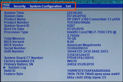 How to Enter Bios Windows 10 Hp?