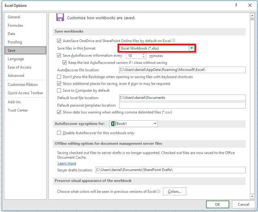 Why is Excel in Compatibility Mode?