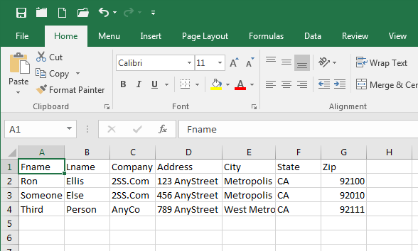 How to Print Address on Envelope From Excel?