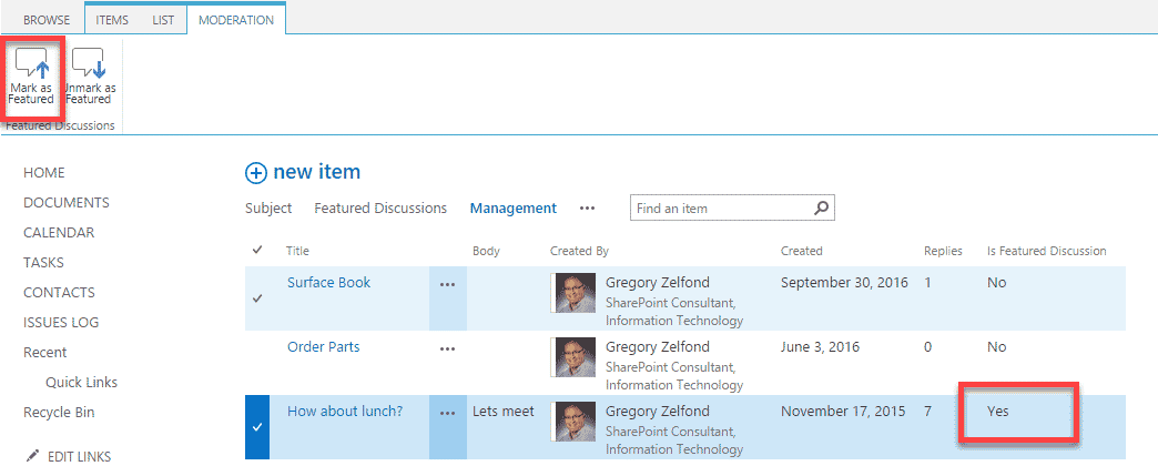 How to Create a Discussion Board in Sharepoint?