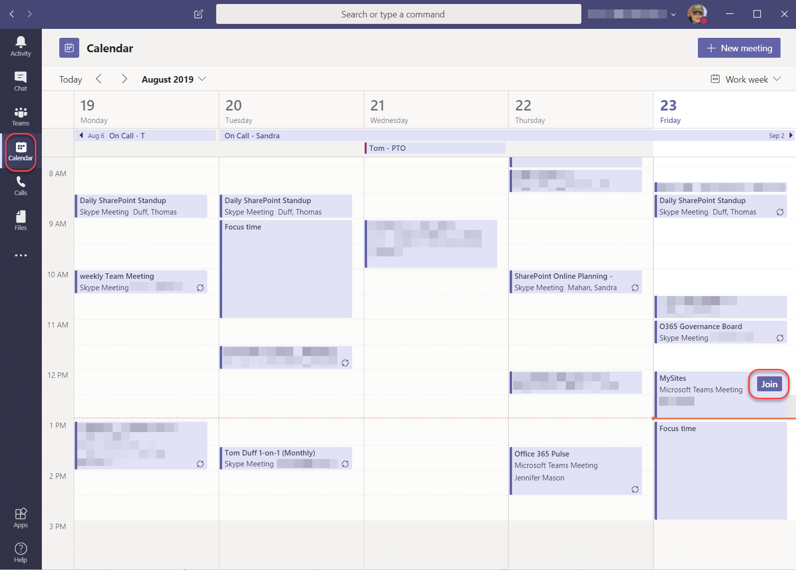 How Do I View a Calendar in Microsoft Teams?