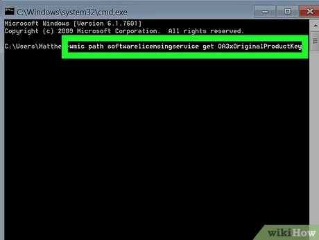 How to Find Windows 7 Product Key Using Cmd?