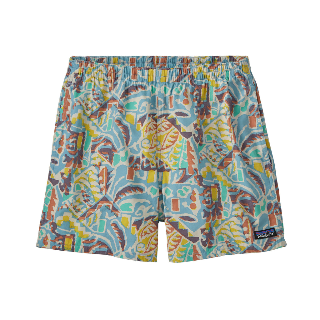 Patagonia Women's Baggies Shorts - 5 L / High Hopes Geo: Salamander Green