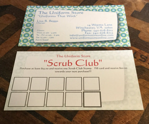 Paper Fan Club Card