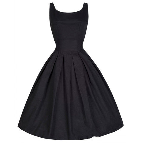 Black vintage Dress – Lily & Co.